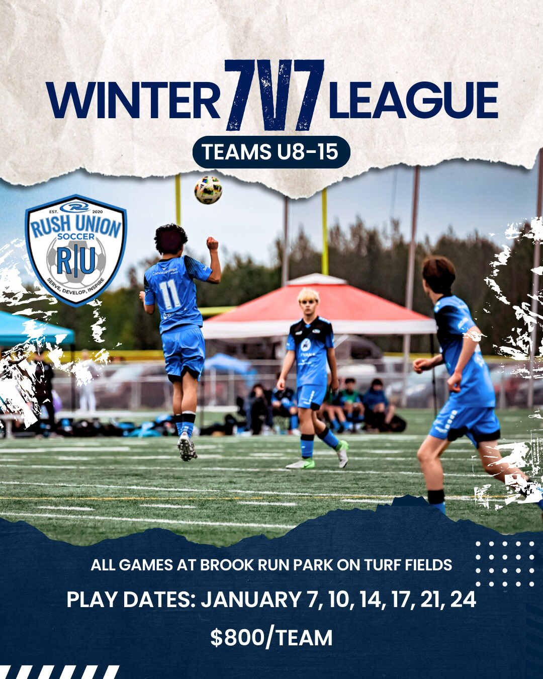 January 7v7 League at Brook Run